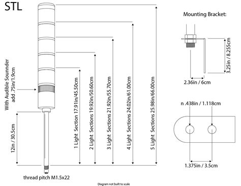 stl dimensions online
